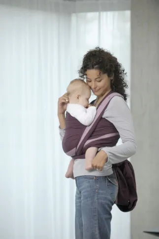 Retourdeal: AMAZONAS Carry Sling Draagdoek – Ergonomisch - berry - 450 cm