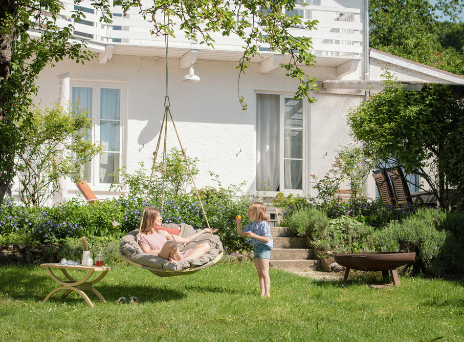 Hangstoel Schommel nest - taupe