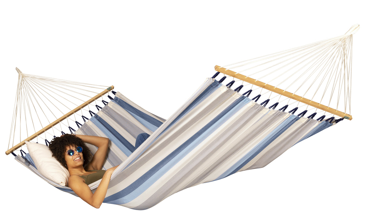 LA SIESTA Alisio hangmat - Weersbestendig - Sea Salt - Dubbele maat