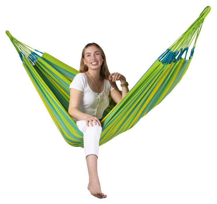 LA SIESTA Brisa hangmat  - Weersbestendig - Lime - Single Size