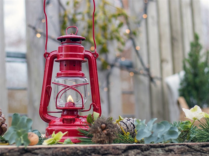 Feuerhand Stormlamp 276 - Robijn Rood