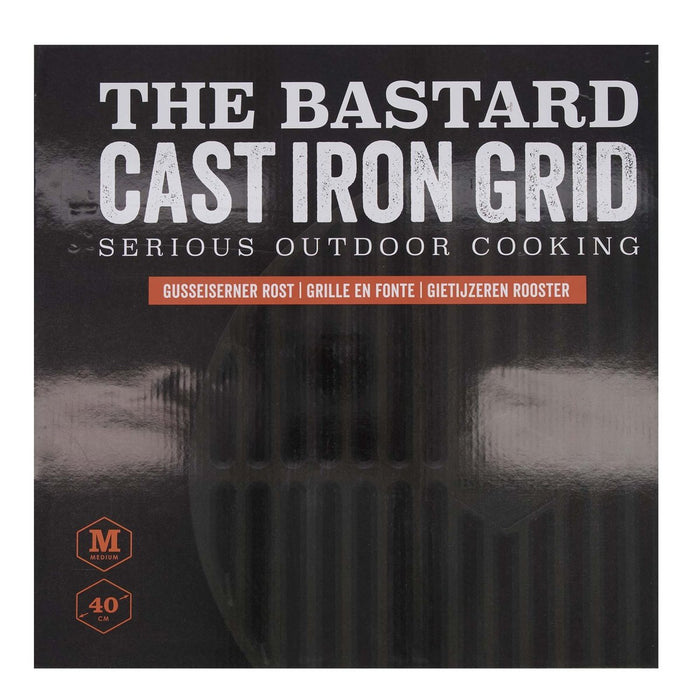 Retourdeal The Bastard Cast Iron Grid - Medium 40 cm