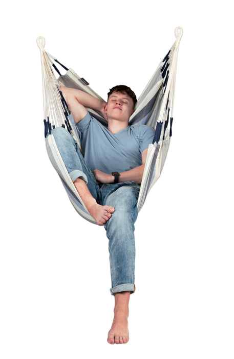 LA SIESTA Cumbia Outdoor Sea Salt - Hangstoel - Weerbestendig - Basic maat