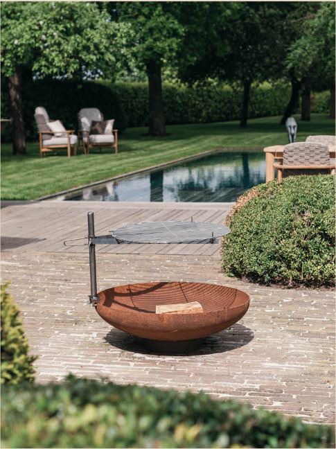 GRILLE DE BARBECUE RÉGLABLE OUTR JESCO OPTION 60CM