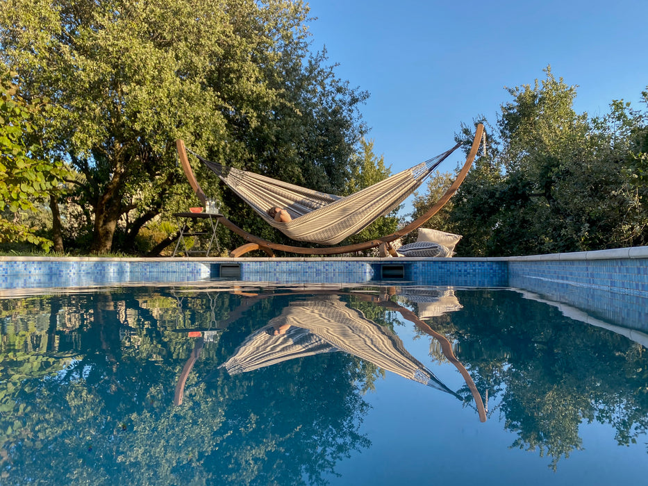 LA SIESTA Flora hangmat - Zebra - Dubbele maat