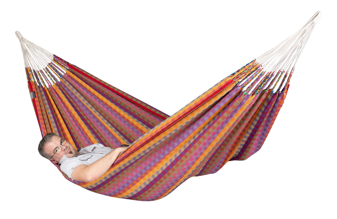 LA SIESTA Flora hangmat - Flowers - Dubbele maat