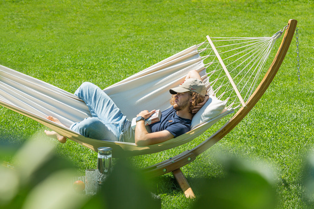 LA SIESTA Florencia hangmat - Latte - Double Size