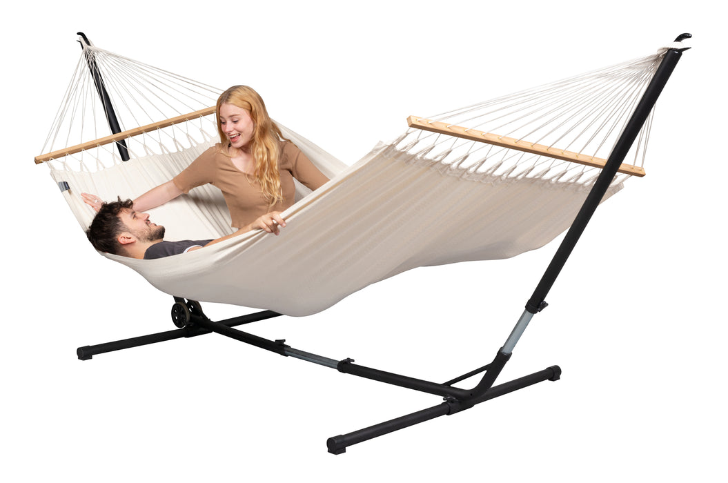 LA SIESTA Esterel Anthracit - Hangmat staander - Kingsize