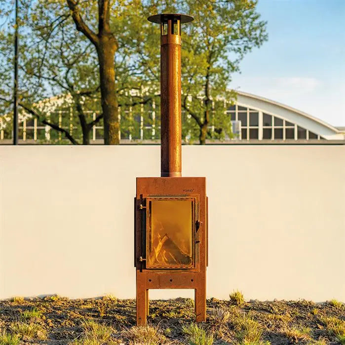 DIGNA Cortenstaal Buitenhaard - Groot