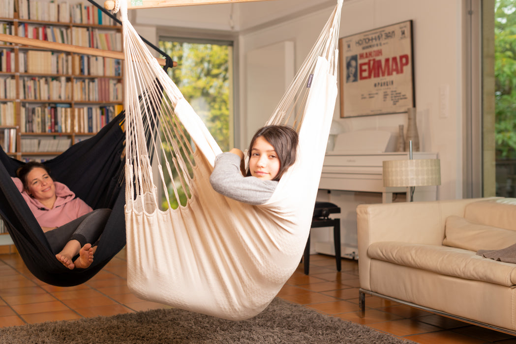 LA SIESTA Habana Latte - Hangstoel - Weerbestendig - Basis maat