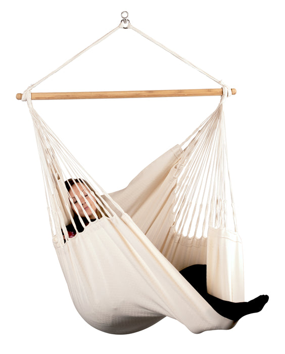 LA SIESTA Habana Latte - Hangstoel - Weerbestendig - Basis maat