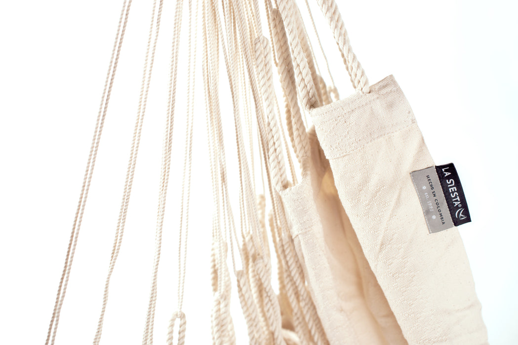 LA SIESTA Habana Latte - Hangstoel - Weerbestendig - Basis maat