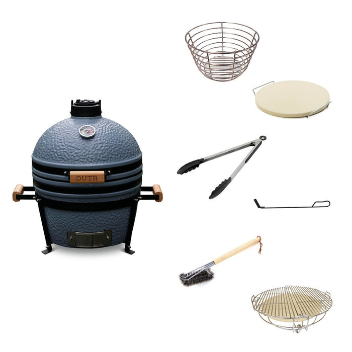KAMADO GRILL MEDIUM 40 - Grijs - Pro