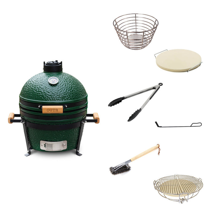 KAMADO GRILL MEDIUM 40 - Groen - Pro