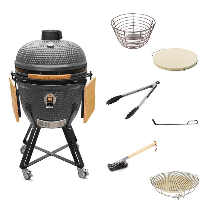 Kamado XL 60 Grijs - Pro