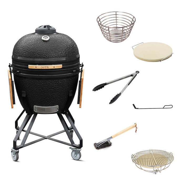 KAMADO GRILL XXL 70 - Zwart - Pro