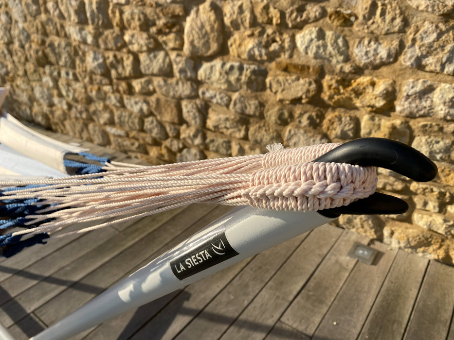 LA SIESTA Nautico Grey - Hangmat staander - Enkele maat