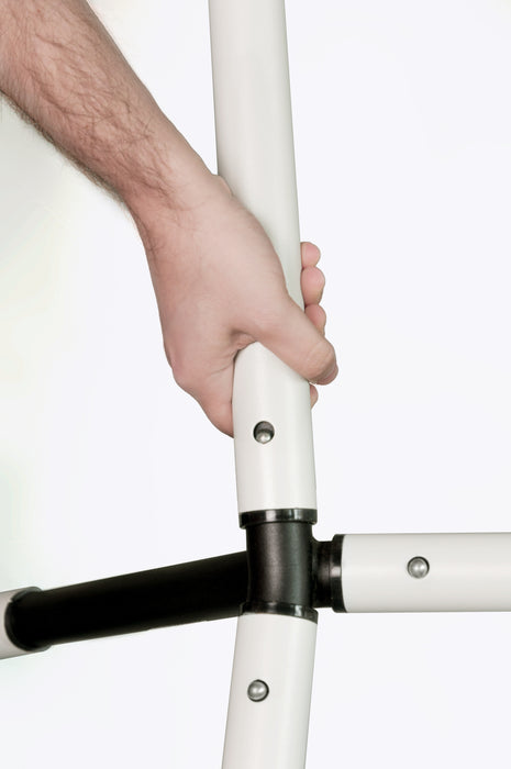 LA SIESTA Nautico Grey - Hangmat staander - Enkele maat