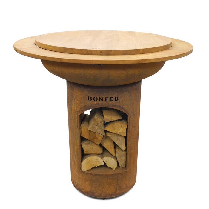 BonFeu BonTeak tafelblad voor BonBiza