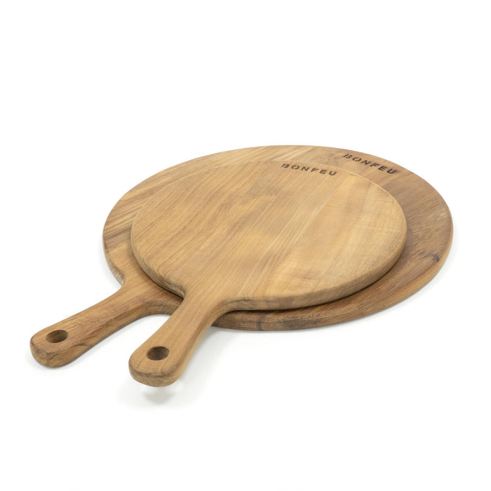 BonFeu BonTeak ronde pizza- en serveerplank