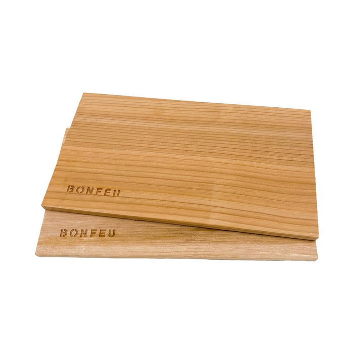 BonFeu ceder houten rookplankjes (set of 2)