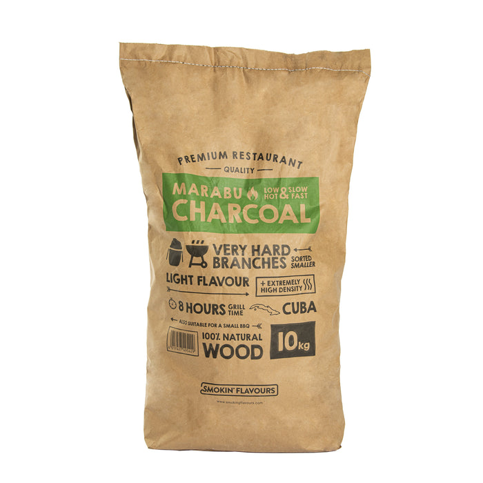 Smokin’ Flavours Marabu houtskool 10 KG