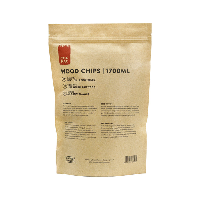 Smokin’ Flavours  Rooksnippers 1700 ml Cognac