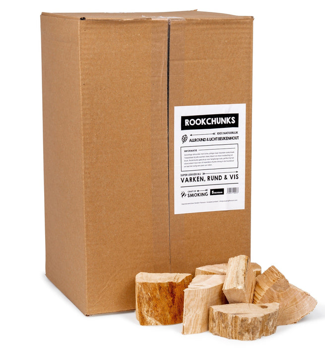 Smokin’ Flavours Rookchunks 5 KG beuk