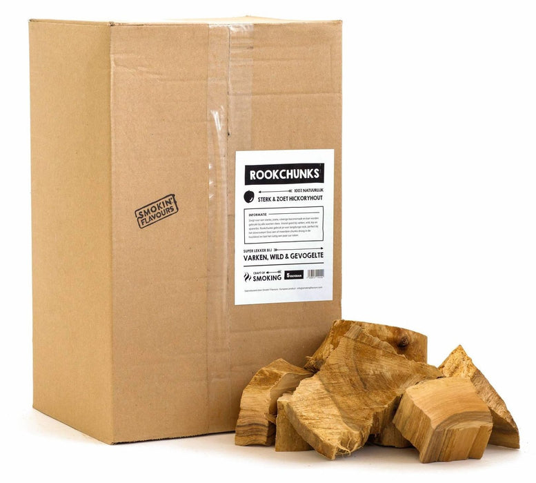 Smokin’ Flavours Rookchunks 5 KG hickory