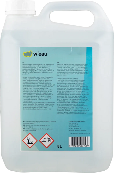 W'eau Anti-alg - 5 liter