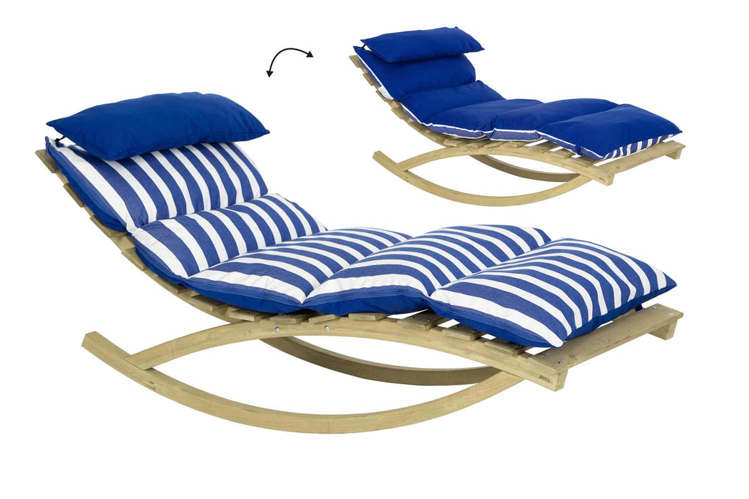 Rocking Lounger - navy