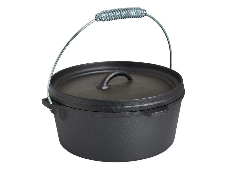 Casserole avec couvercle 25x11cm en fonte 4 litres