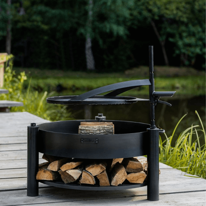 Multifunctional Fire Bowl “MONTANA X” with 60 cm Grate