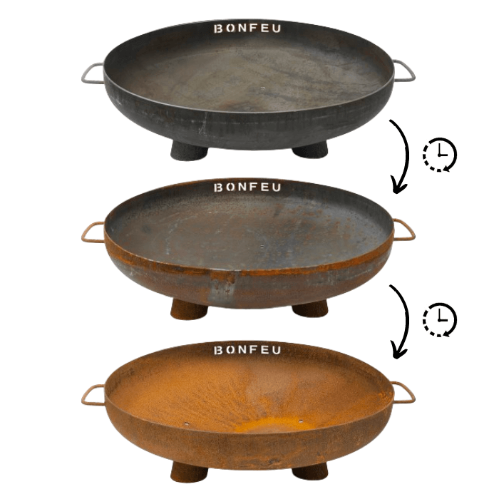 BonFeu Vuurschaal BonBowl Plus CortenStaal Ø100 cm