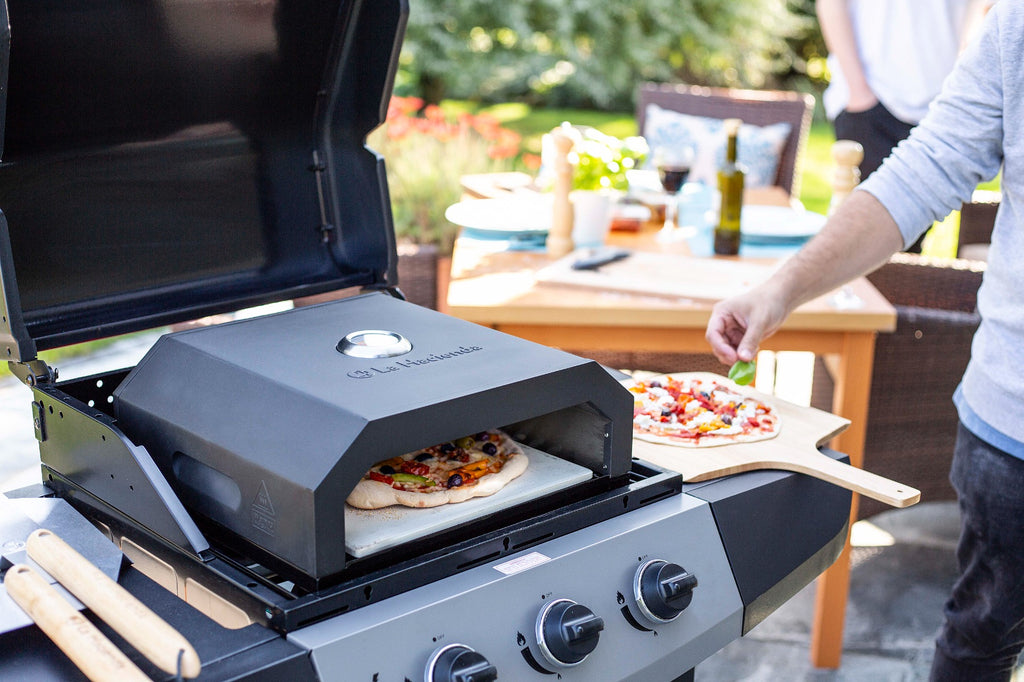 BBQ Pizza Oven Black