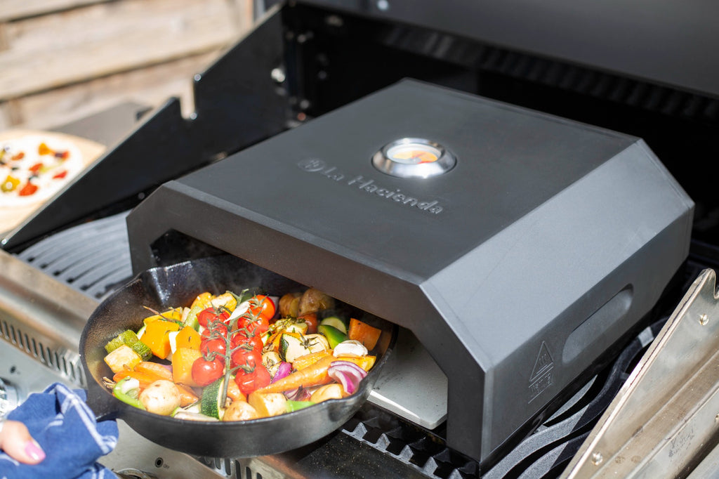 BBQ Pizza Oven Black