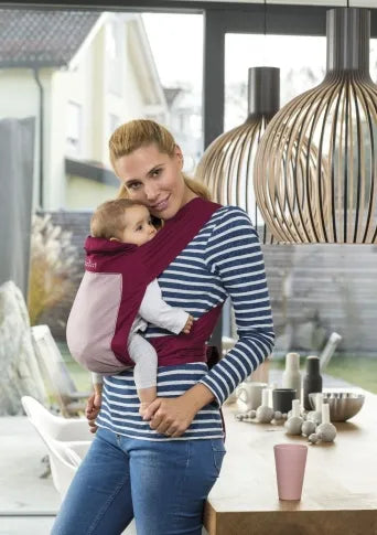 Retourdeal: AMAZONAS Mei Tai - Ergonomische draagzak voor baby en peuter - bordeaux