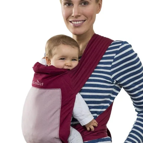 Retourdeal: AMAZONAS Mei Tai - Ergonomische draagzak voor baby en peuter - blueberry