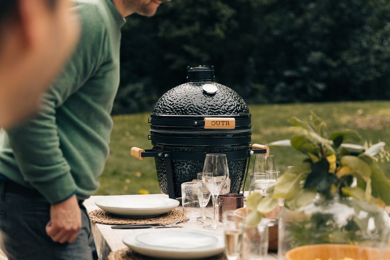 KAMADO GRILL MEDIUM 40 - Grijs - Pro