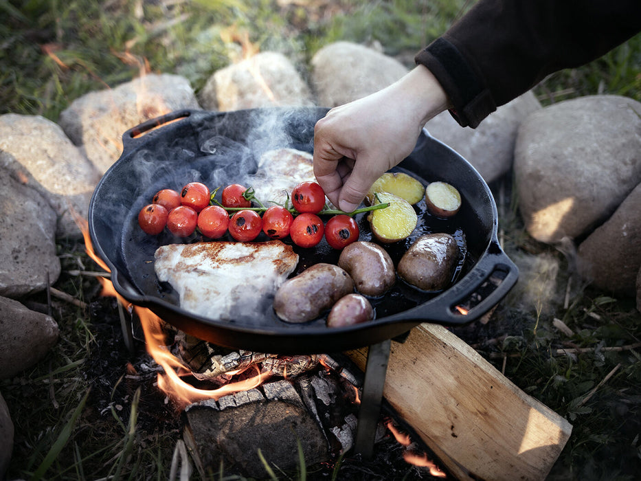 Petromax Gietijzeren Grill Skillet 2 handvatten 35cm