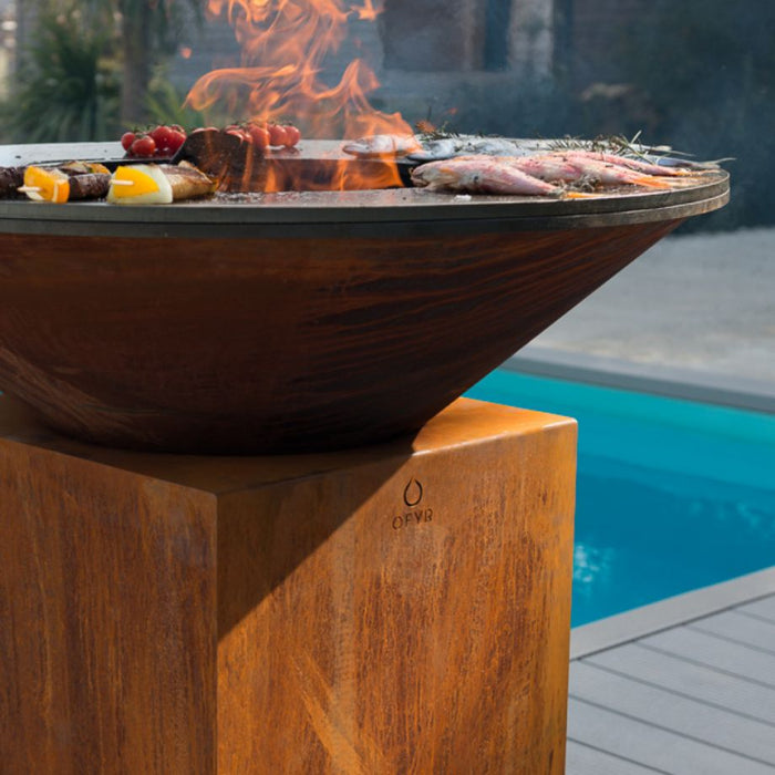 Topdeal: OFYR Classic Corten 100 + gratis pizza oven