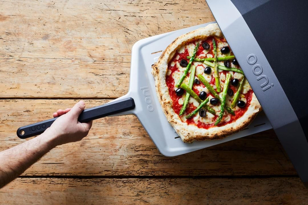 Pizzaschep, aluminium met geanodiseerde coating - 30 cm
