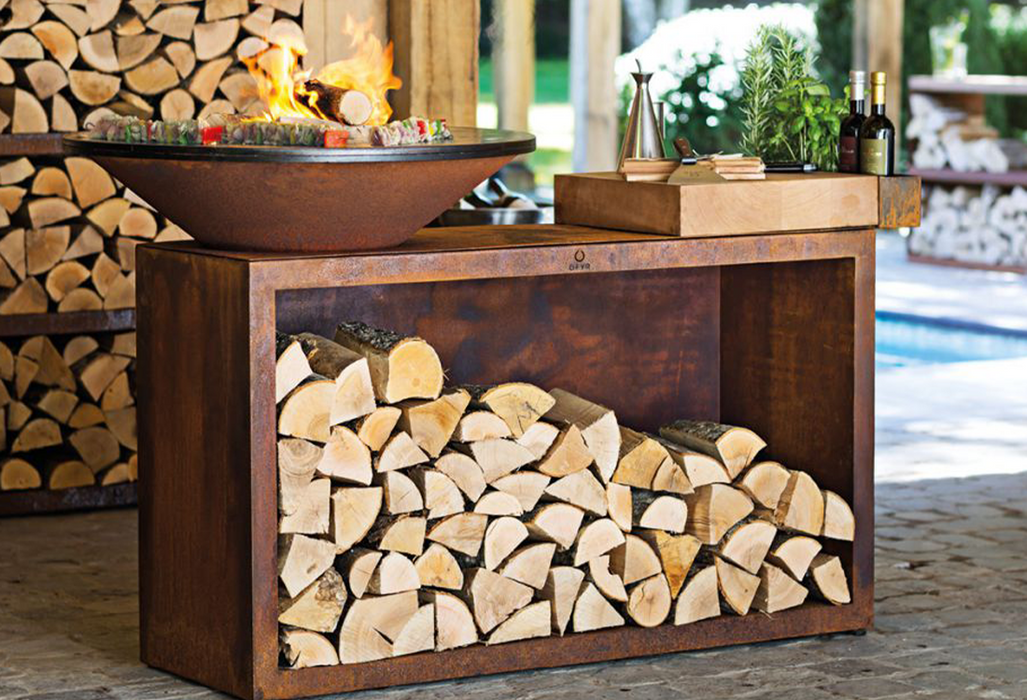 OFYR Island Corten 85 Teakhout